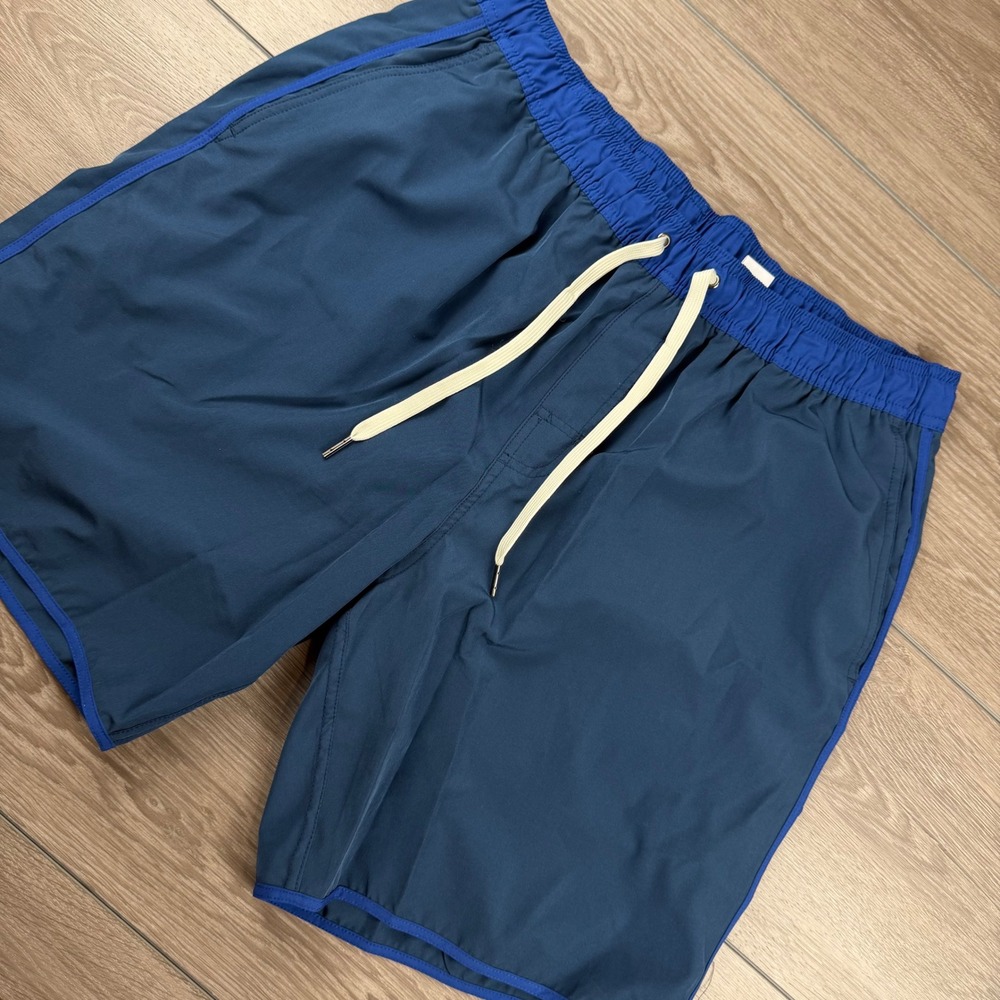Fair Harbor Mens Swim Shorts The Anchor Recycled Blue XXL